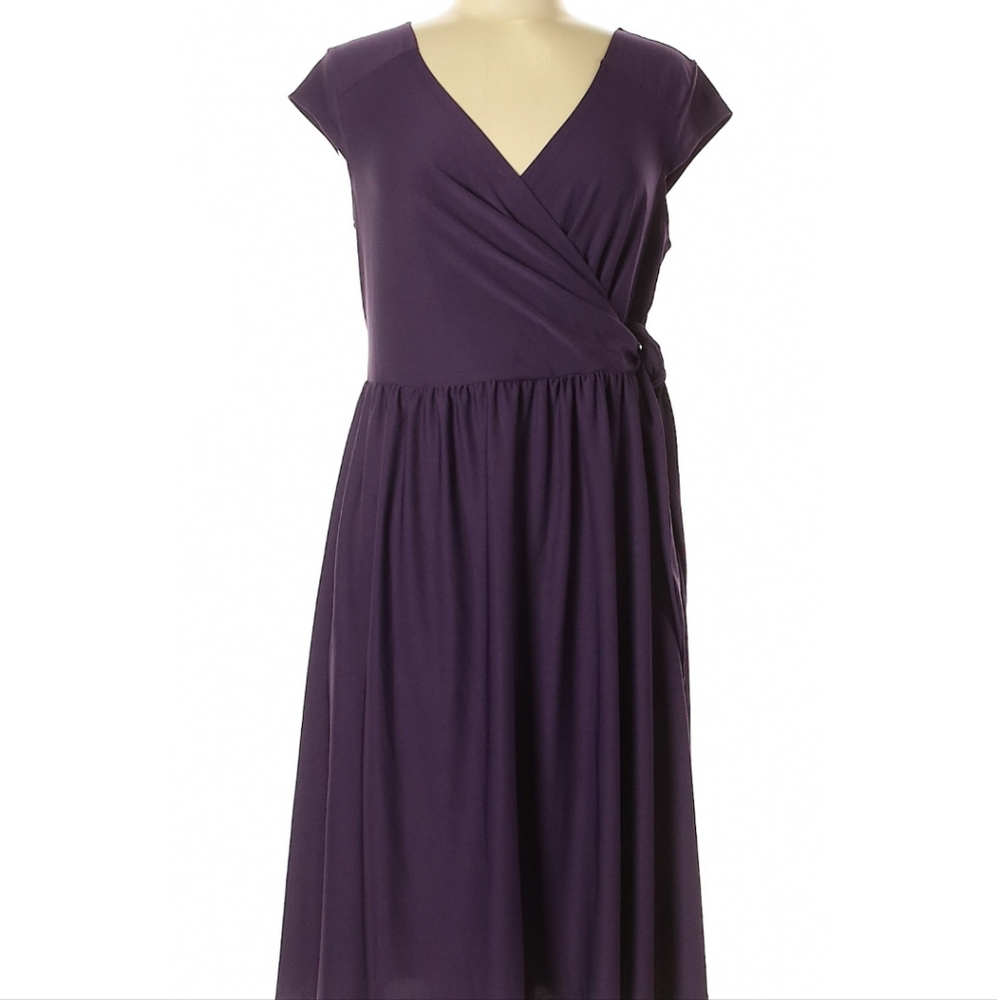 Purple dress
